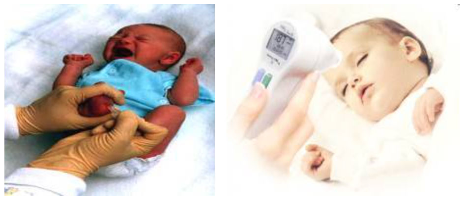 引進世界先端科技-“非侵入性黃疸測量儀”不用採血, 不會疼痛,即時顯示新生兒黃疸數值